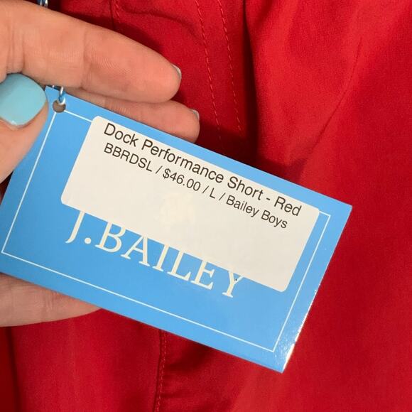 J. Bailey Dock Performance Shorts NWT Size large - Picture 2 of 4